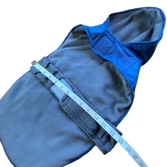 Quilted Hooded Dog Puffer Jacket Size Medium - Picture 6 of 11